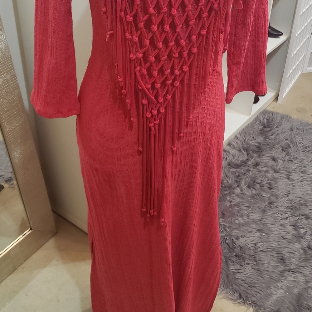 Stunning Fringe Zara Dress - Picture 4 of 7